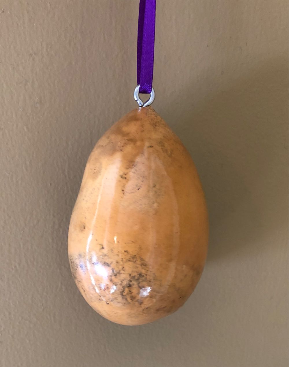 Handpainted Bird Egg Ornament  (Handmade) ornament collectible - Main Image 2