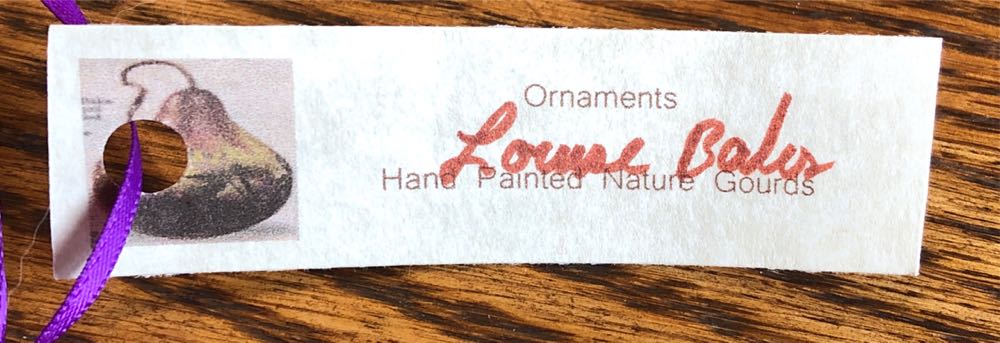 Handpainted Bird Egg Ornament  (Handmade) ornament collectible - Main Image 4