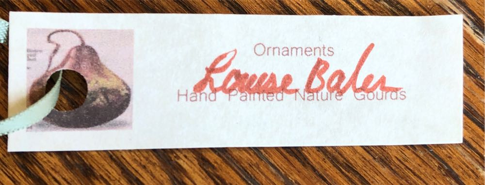 Handpainted Bird Egg Ornament  (Handmade) ornament collectible - Main Image 4