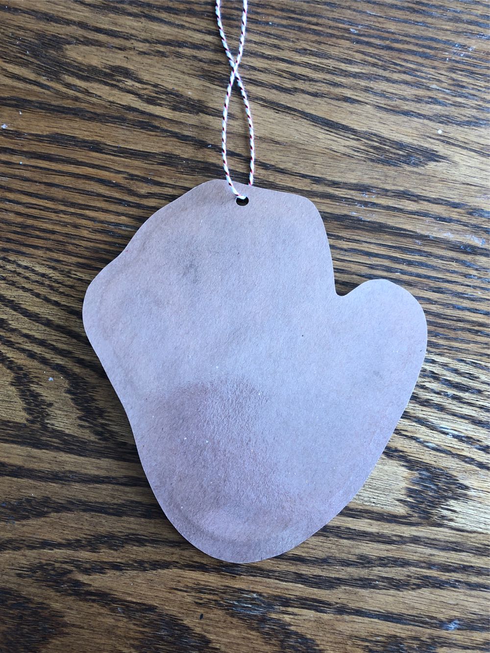 Handmade Reindeer Hand Print Ornament  (Handmade By Eli) ornament collectible - Main Image 2