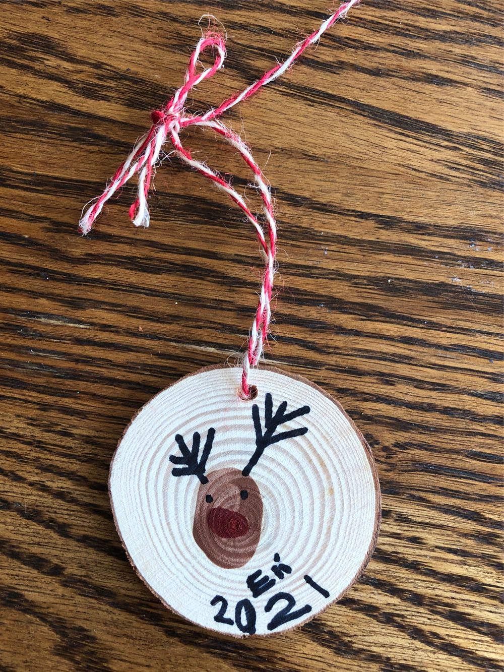 Handmade Wood Photo Ornament  (Handmade By Eli) ornament collectible - Main Image 2