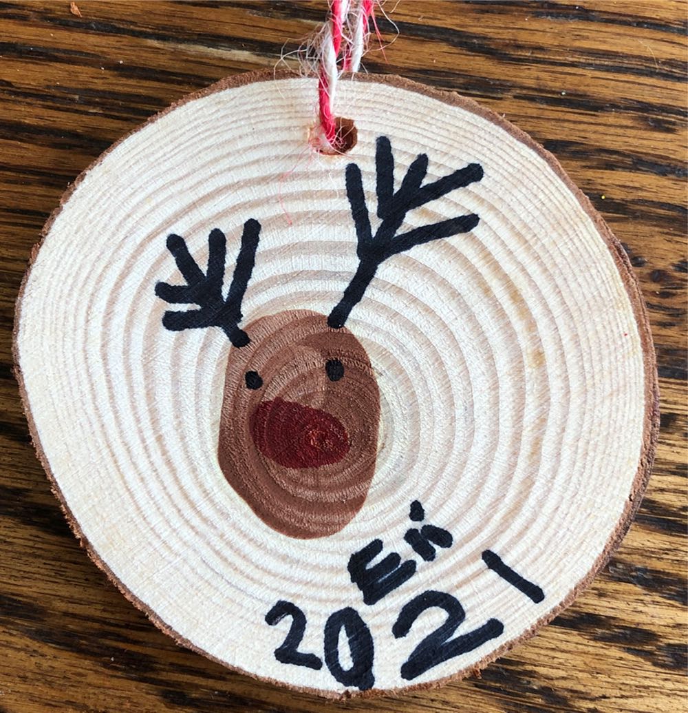 Handmade Wood Photo Ornament  (Handmade By Eli) ornament collectible - Main Image 3