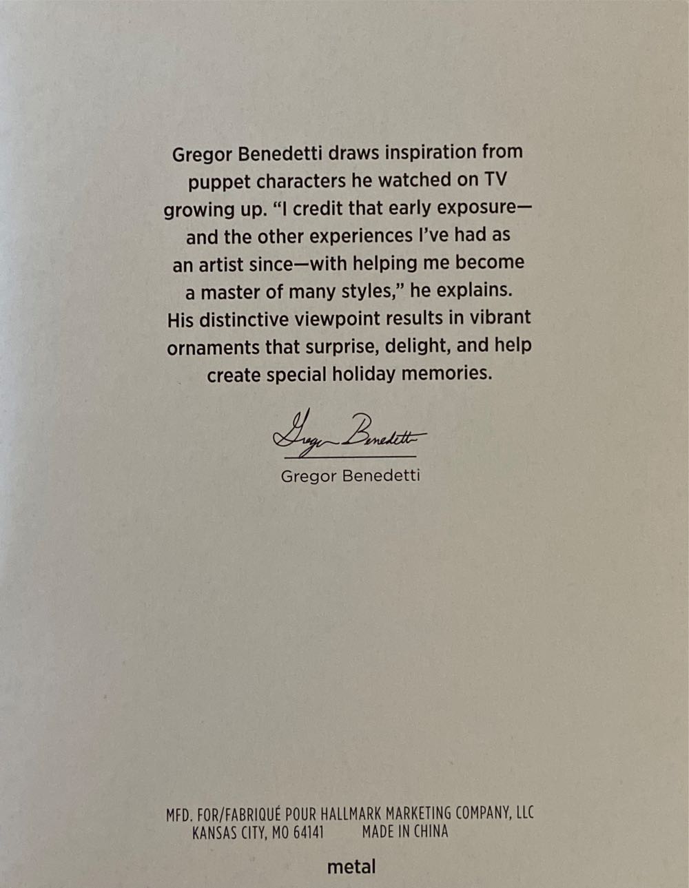 Becoming Yourself - Butterflies (Butterfly) ornament collectible [Barcode 763795726530] - Main Image 2