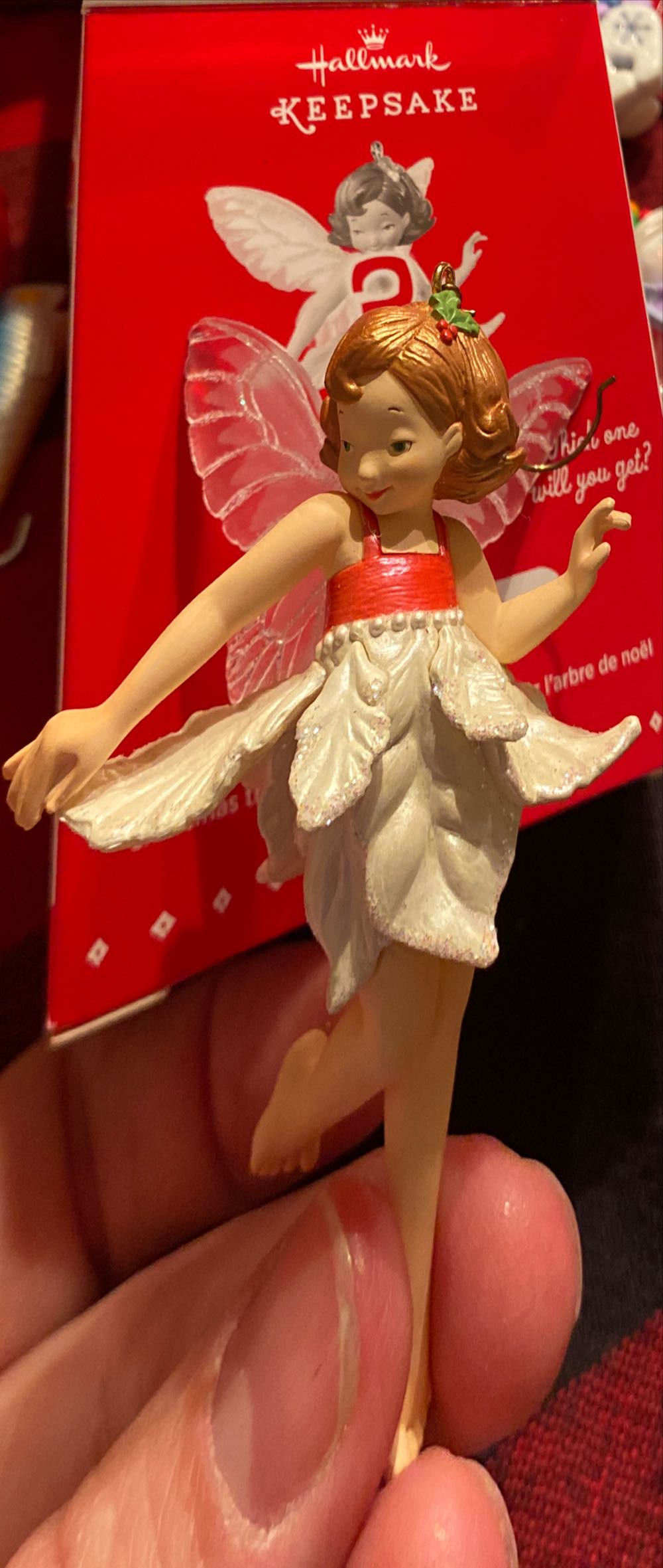 Christopher Radko Hand-crafted European Glass Christmas Decorative Figural Ornament Gift Of A Forever Family