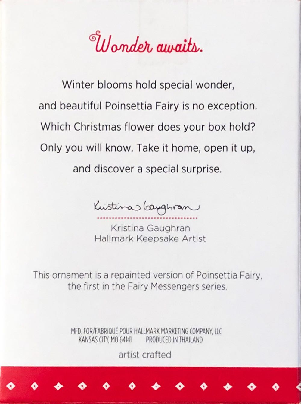 Fairy Messengers Fairy Surprise - Fairy Messengers (Repaint Piece) ornament collectible [Barcode 763795004393] - Main Image 2