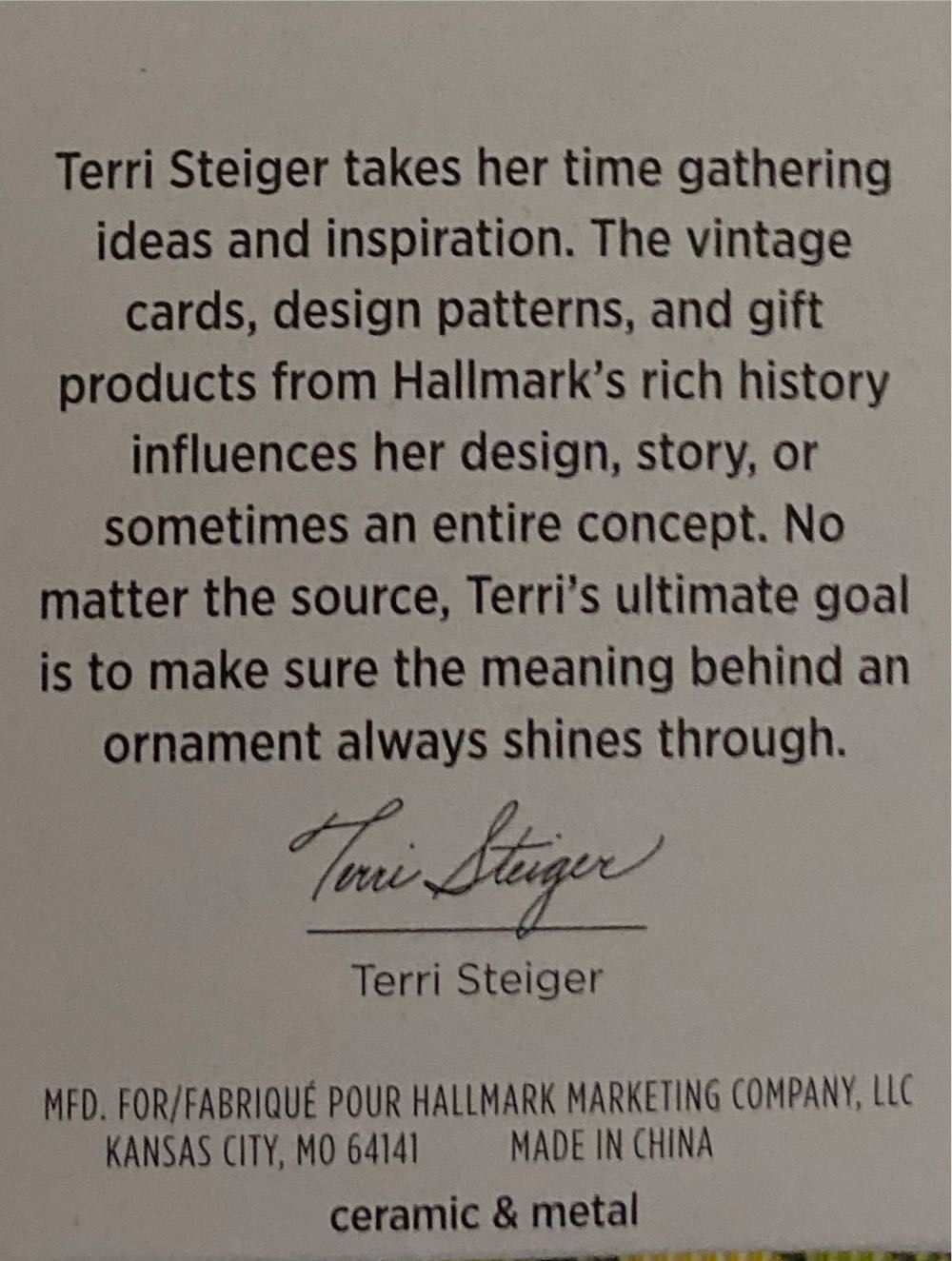 Miniature Little Angel - Angel (Hallmark Keepsake Miniature) ornament collectible [Barcode 763795726493] - Main Image 2