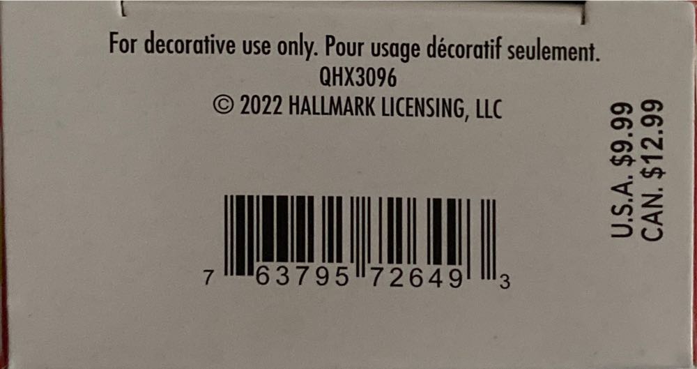 Miniature Little Angel - Angel (Hallmark Keepsake Miniature) ornament collectible [Barcode 763795726493] - Main Image 4