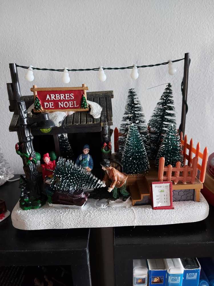 Vertuo Kiosque Arbres de Noël illuminé à DEL  ornament collectible [Barcode 201901192218] - Main Image 2