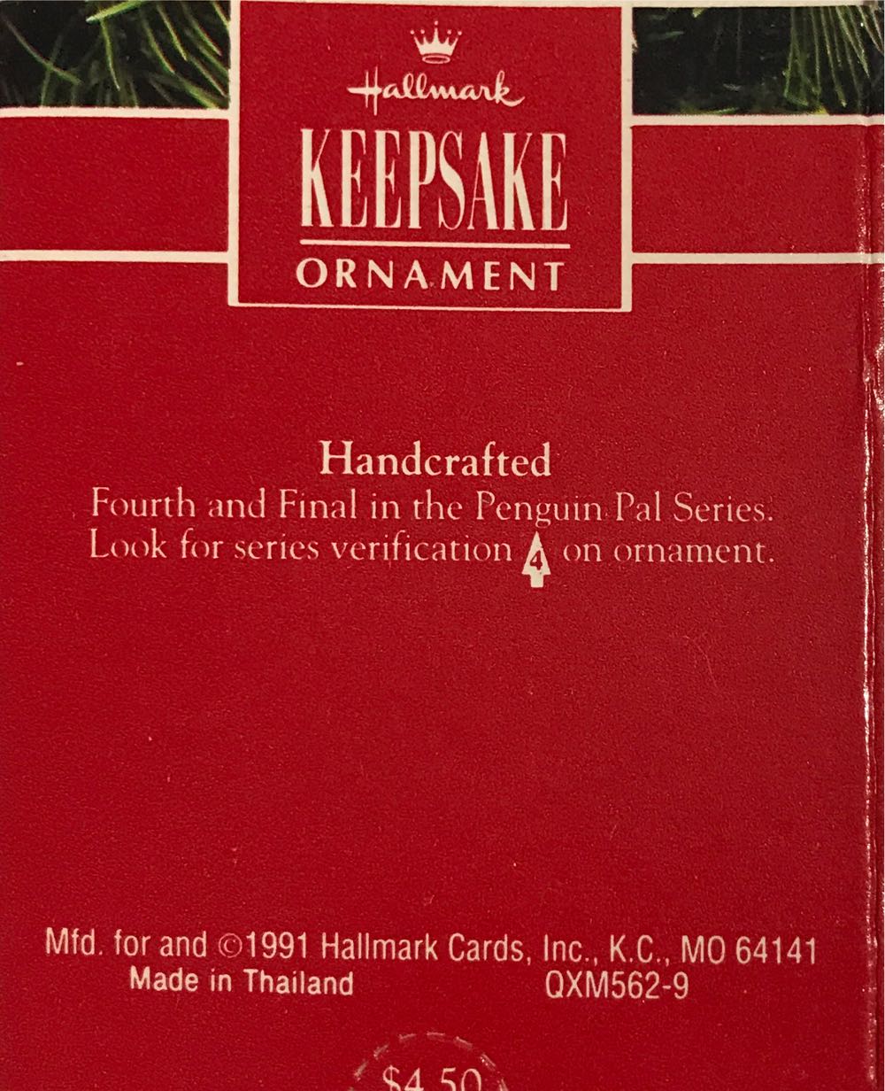 Penguin Pal #4 - Penguin Pals Series Miniature ornament collectible [Barcode 070000027659] - Main Image 2