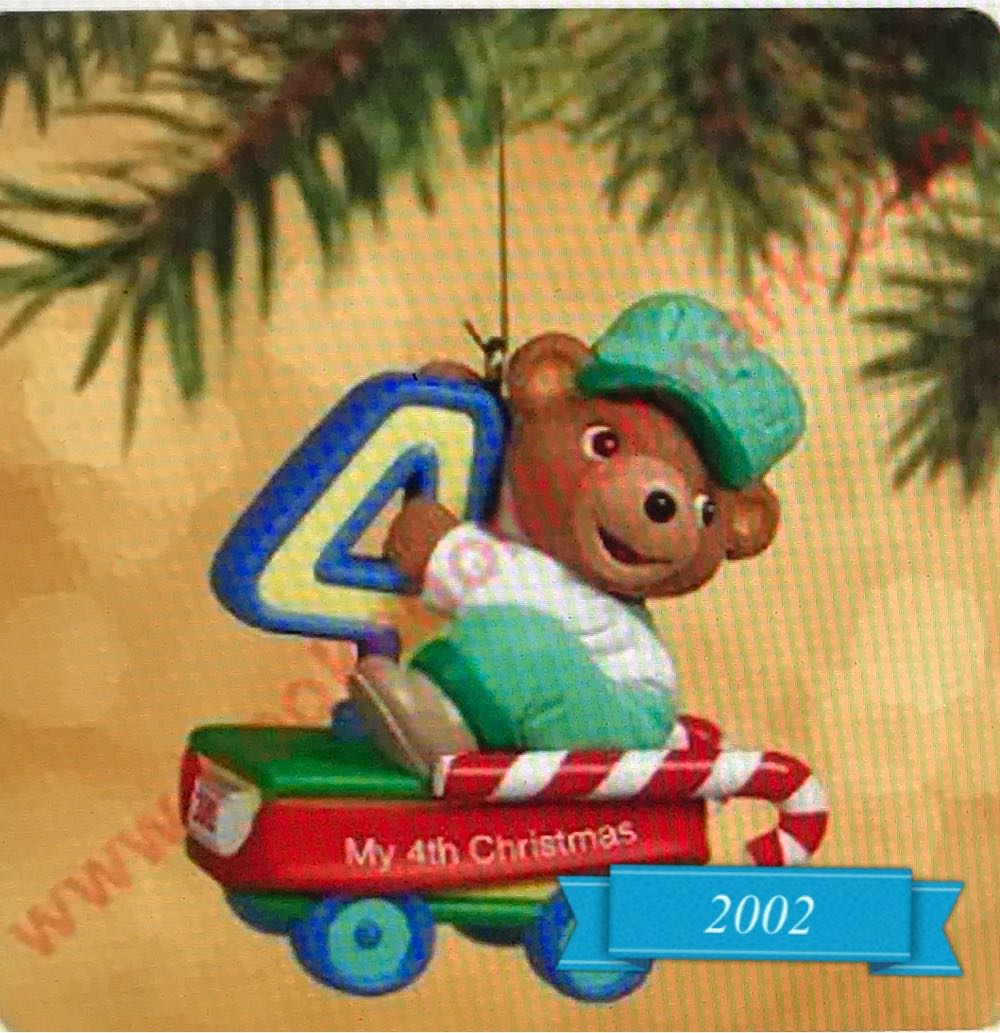 Nacho - 2002 - Baby’s 4th Christmas  ornament collectible - Main Image 1