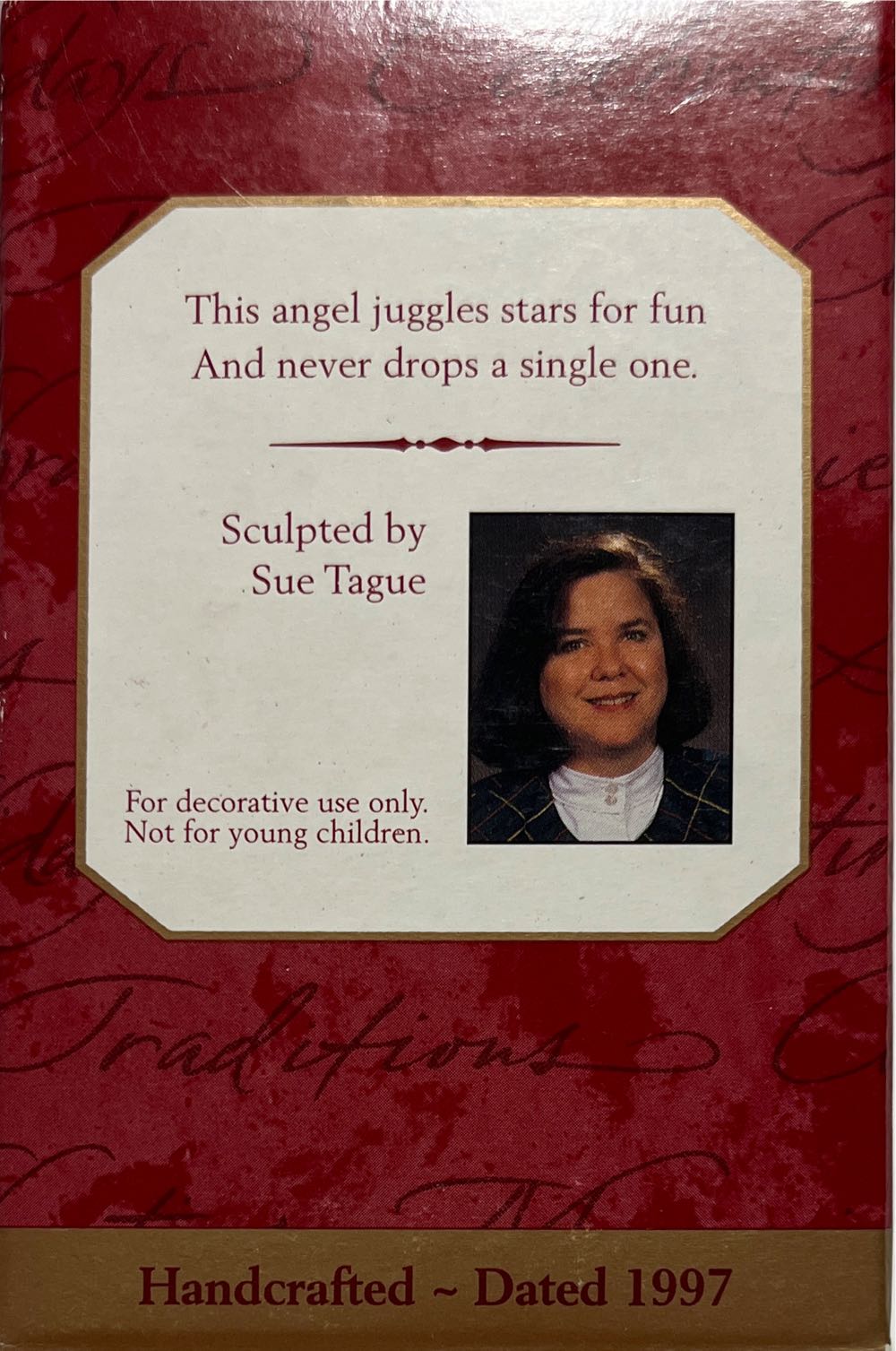 Angel Juggling Stars - Angel (Angel) ornament collectible [Barcode 015012378641] - Main Image 2