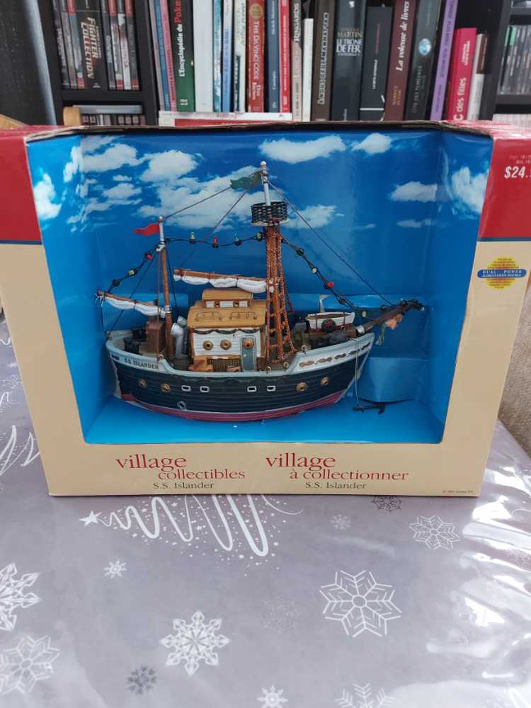 24826WA Lemax S.S. Islander Ship Boat  (Christmas) ornament collectible [Barcode 6772862248268] - Main Image 2