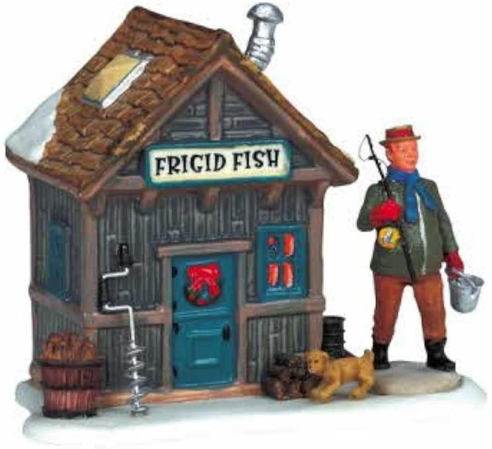 14665A Lemax Frigid Fish  ornament collectible [Barcode 728162146656] - Main Image 1