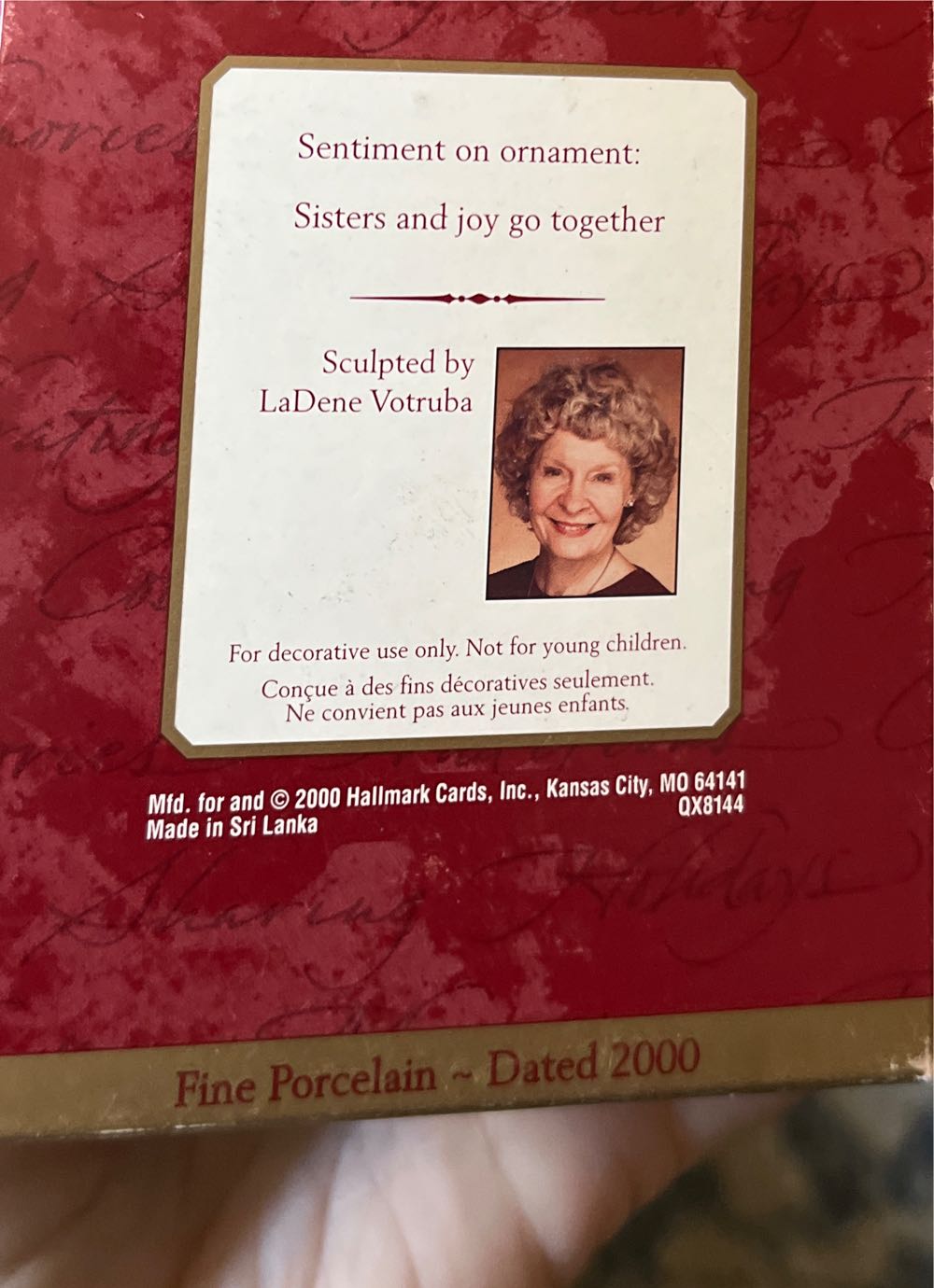 Sister  ornament collectible - Main Image 2