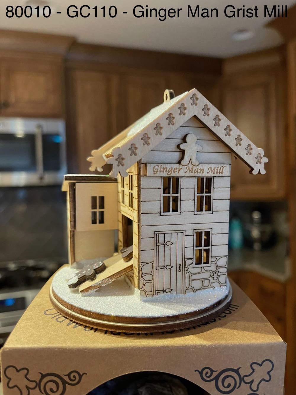Ginger Man Grist Mill  ornament collectible [Barcode 729343800107] - Main Image 1
