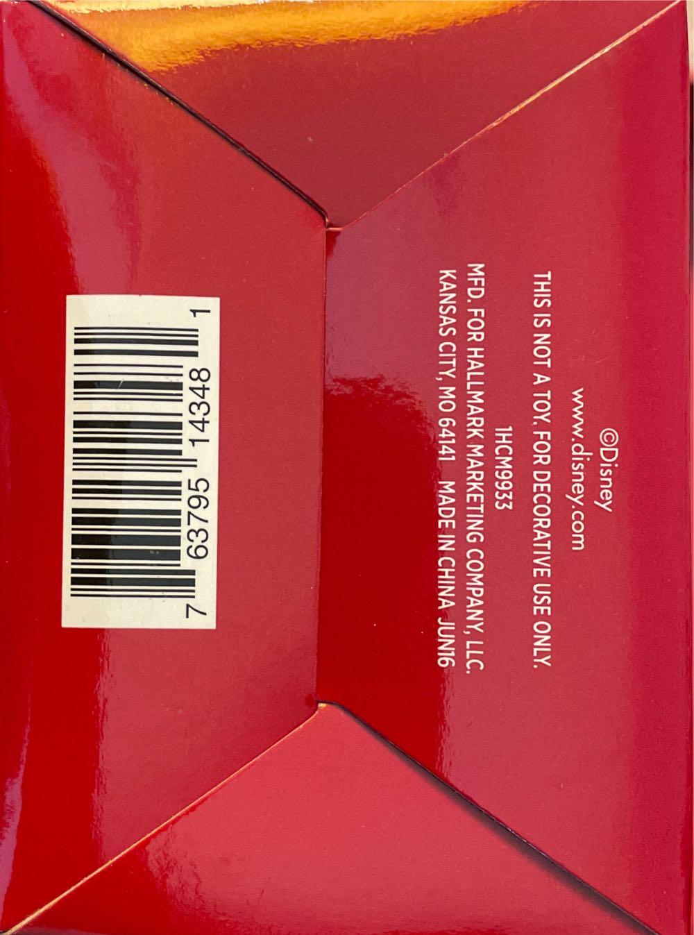 New Hallmark Christmas Mickey Original Ornament Tree Decoration  (Mickey) ornament collectible [Barcode 763795143481] - Main Image 2