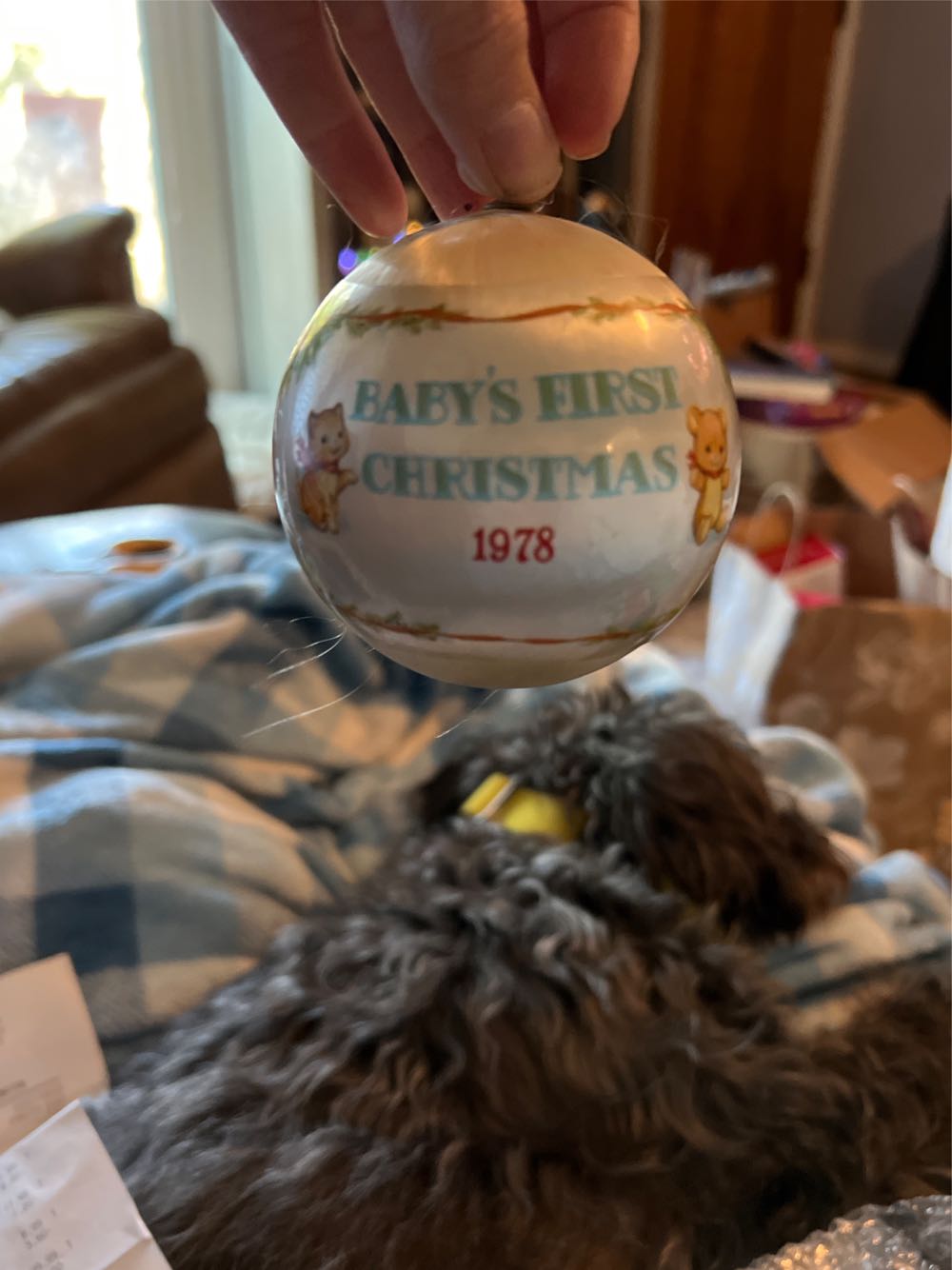 Baby’s First Christmas  ornament collectible - Main Image 2