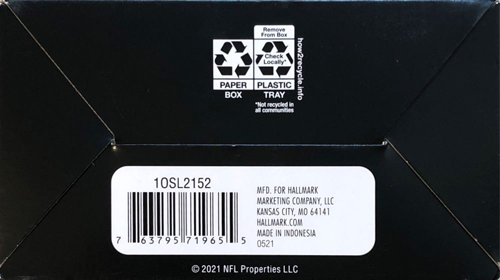 NFL Santa On Sled- Cowboys - Dallas Cowboys (NFL) ornament collectible [Barcode 763795719655] - Main Image 4