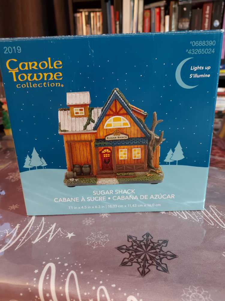 Carole Towne Sugar Shack  (Christmas) ornament collectible [Barcode 841887108904] - Main Image 2