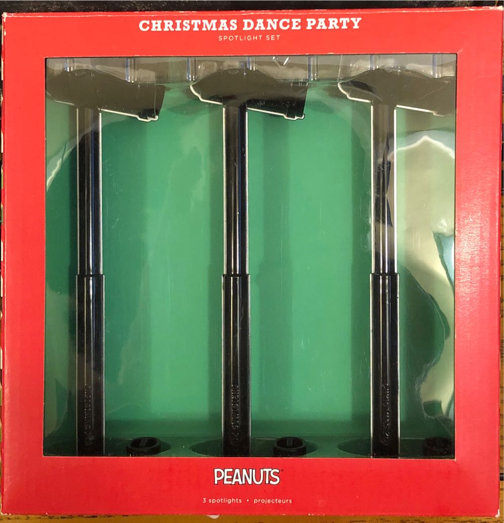 PCDP Spotlight Set Christmas Dance Party - Peanuts Christmas Dance Party (Peanuts) ornament collectible [Barcode 763795273010] - Main Image 2