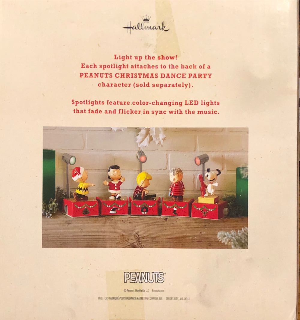 PCDP Spotlight Set Christmas Dance Party - Peanuts Christmas Dance Party (Peanuts) ornament collectible [Barcode 763795273010] - Main Image 3
