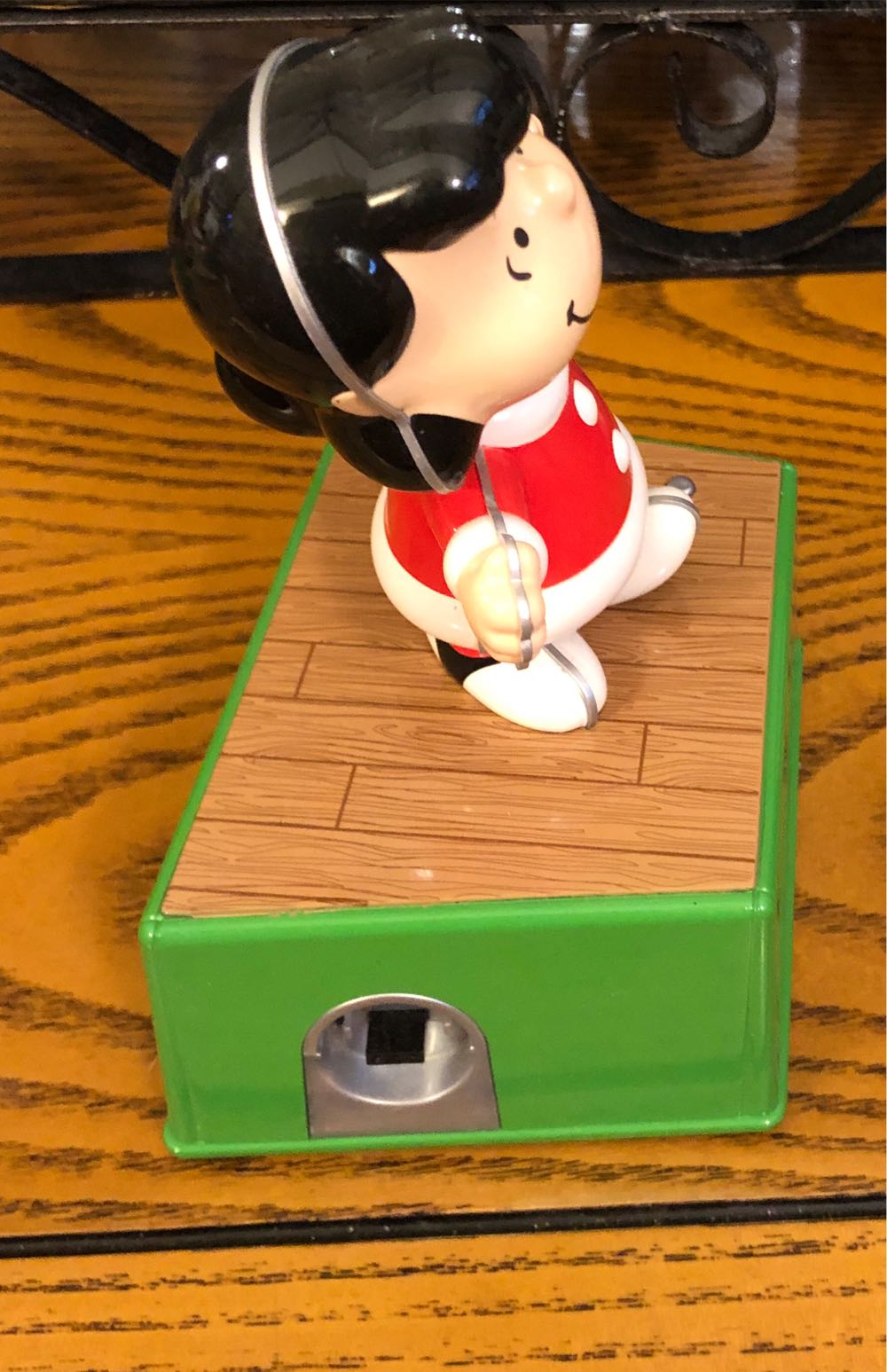 Lucy - Peanuts Christmas Dance Party (Magic Sound And Motion) ornament collectible - Main Image 2