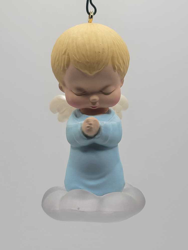 Santa With Purple Outfitted Snowman