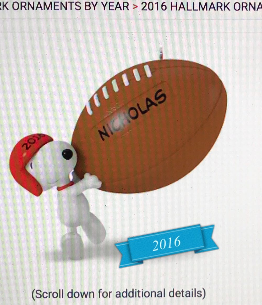 Handmade Reindeer Ball Ornament