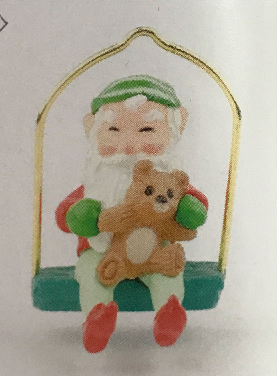 Sharing A Ride - Keepsake Miniature Ornaments (Elf) ornament collectible - Main Image 1