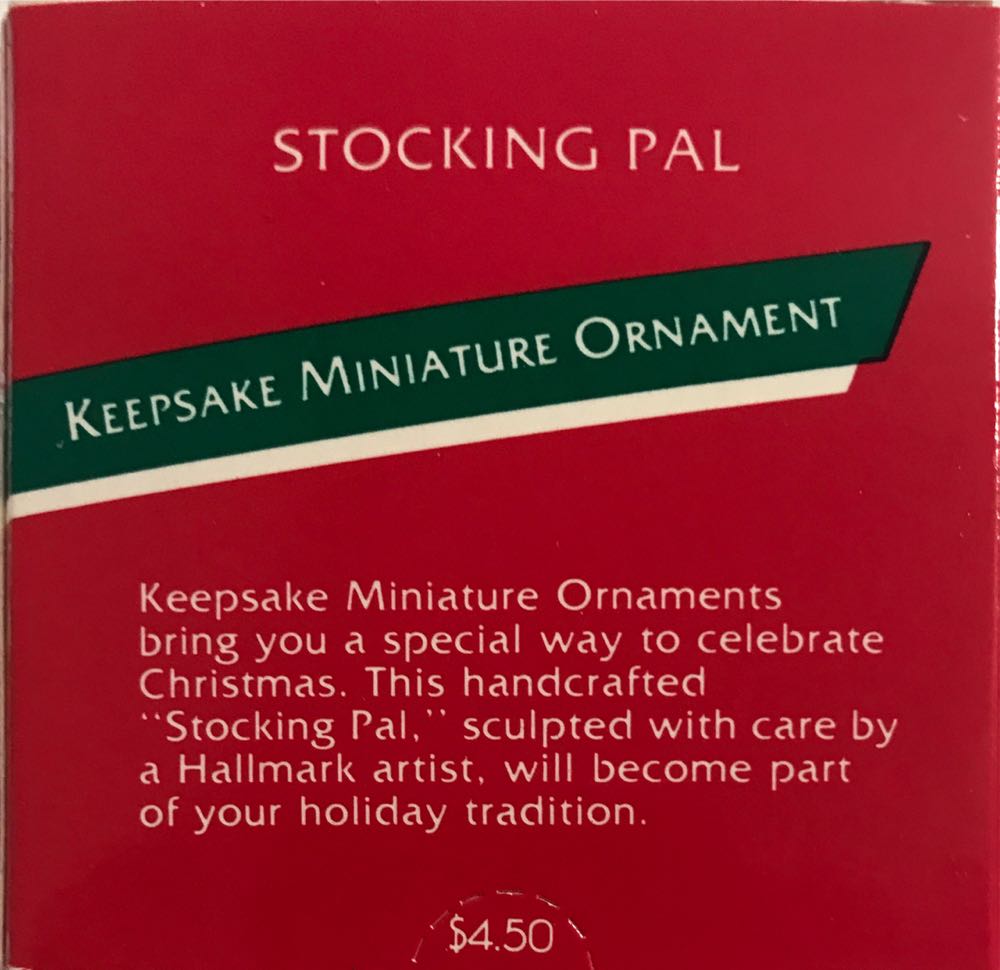 Miniature Stocking Pal  ornament collectible - Main Image 3