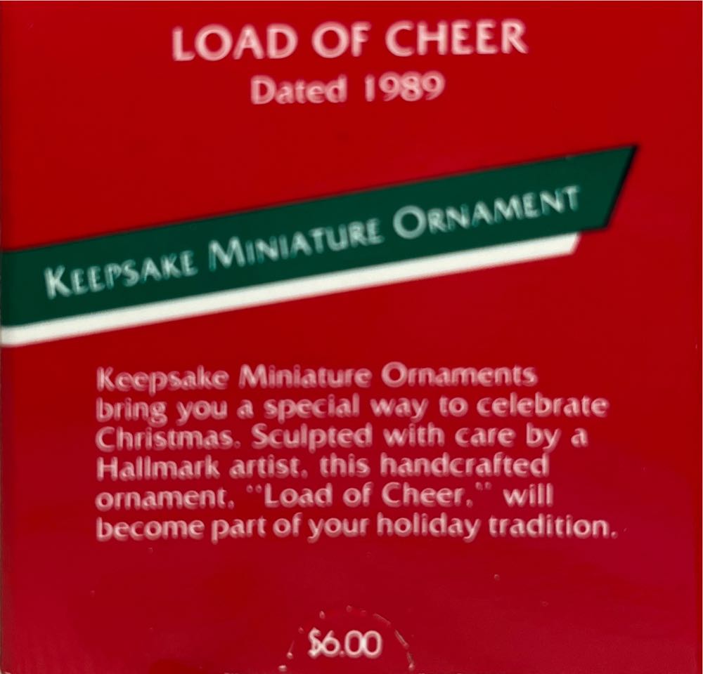 Load Of Cheer  ornament collectible - Main Image 2