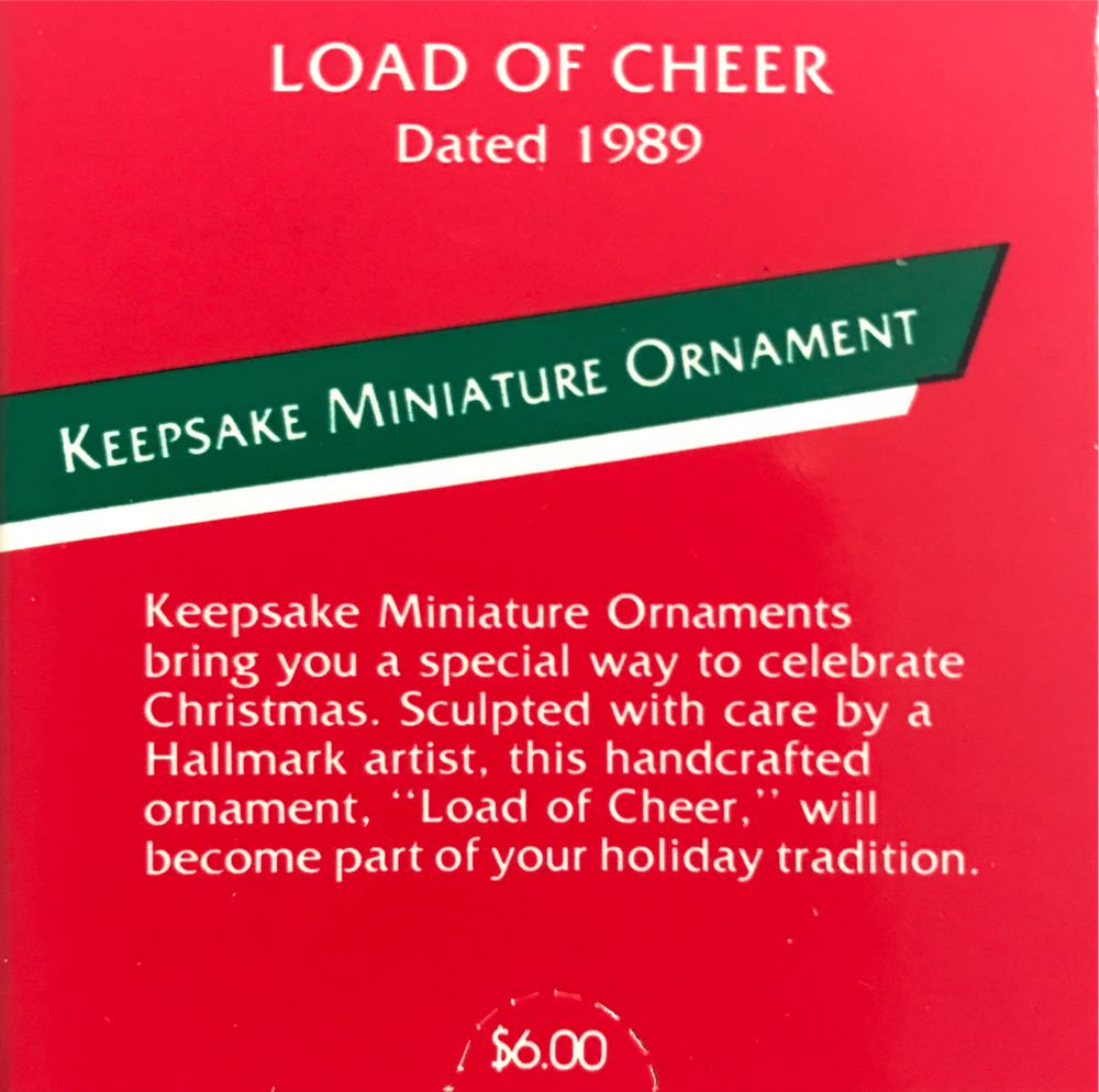 Load Of Cheer  ornament collectible - Main Image 3
