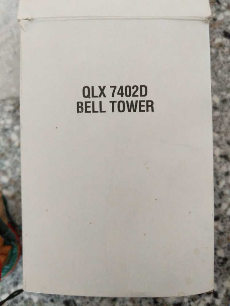 bell tower  ornament collectible - Main Image 3