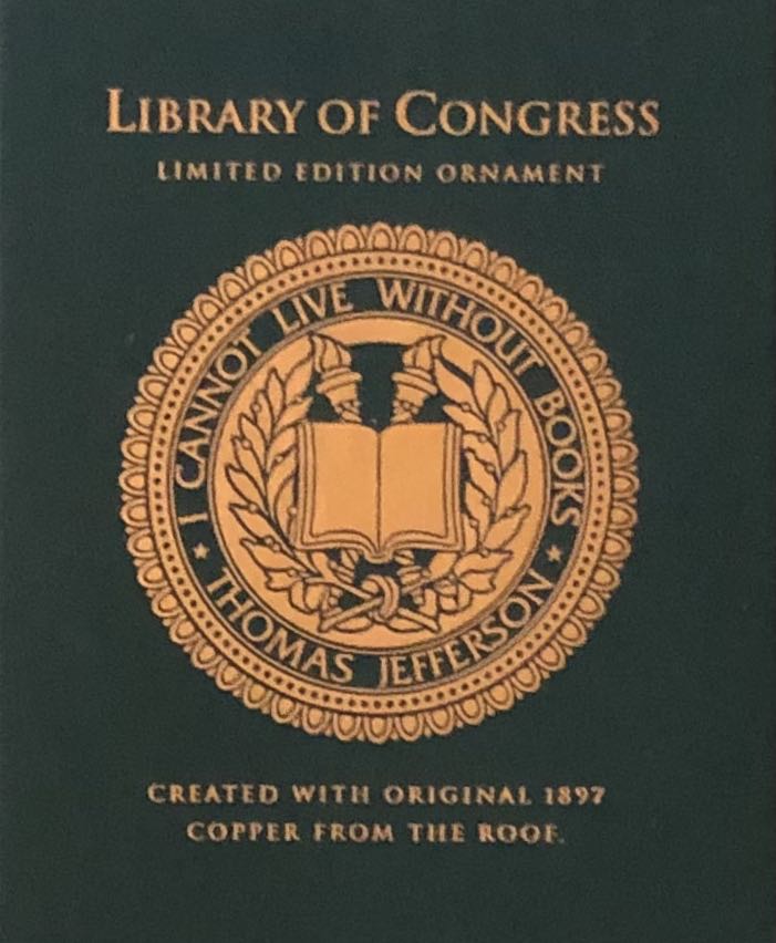 Library Of Congress - Library Of Congress (Books) ornament collectible - Main Image 2
