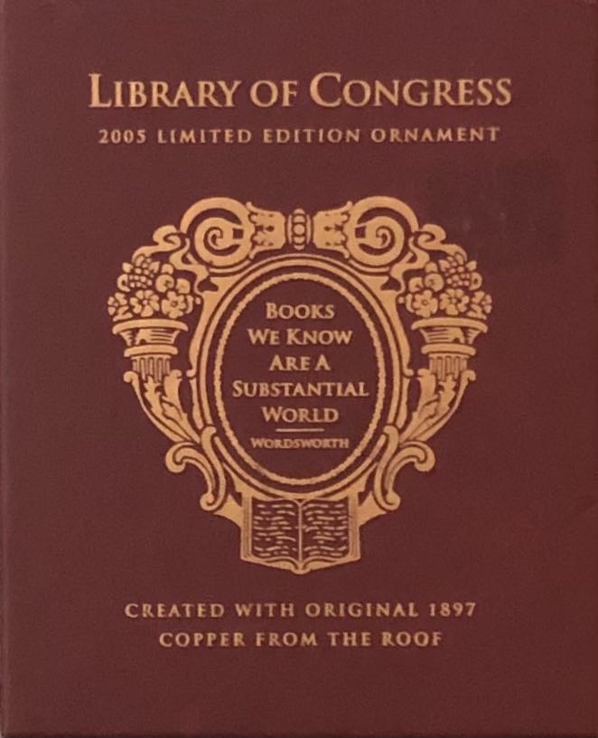 Library Of Congress - Library Of Congress (Books) ornament collectible - Main Image 2
