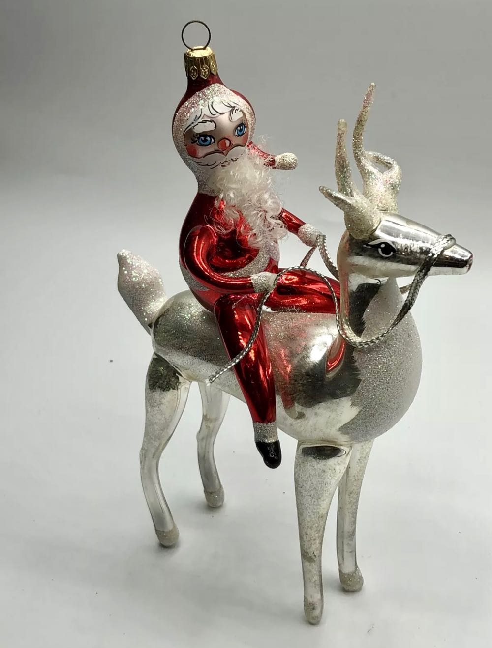 Christmas Vintage. Santa. Bank. 