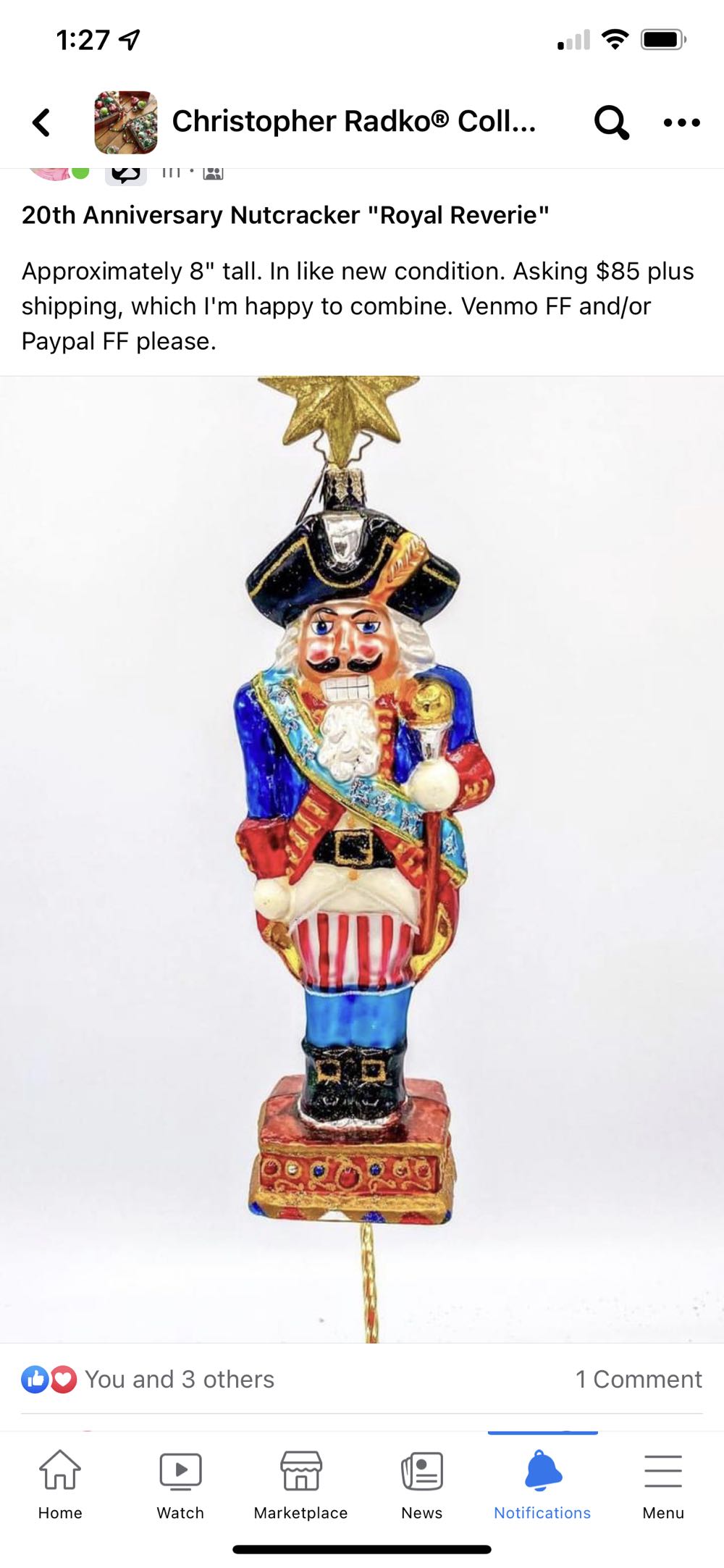 2 Piece Holiday Ornament Set Darth Vader