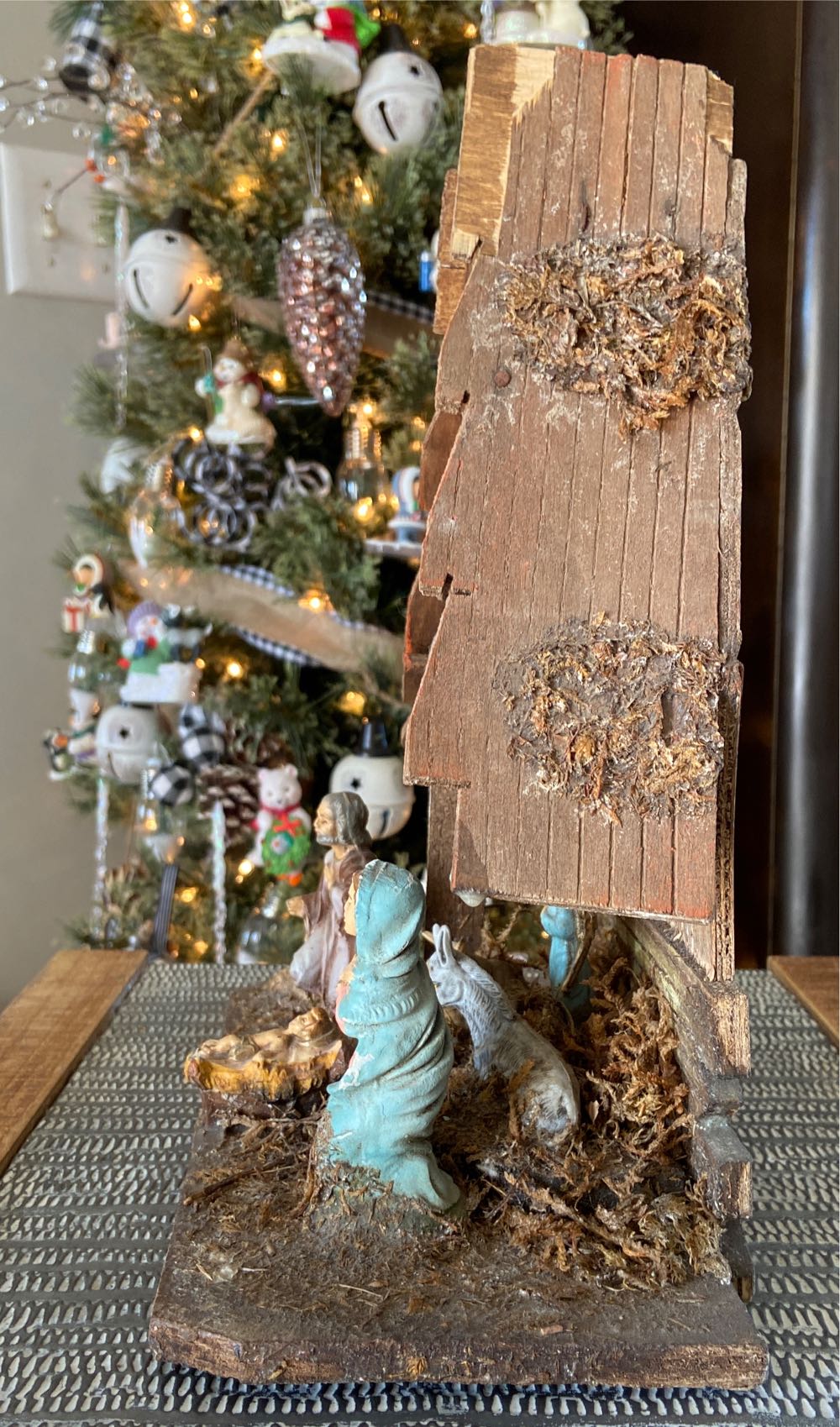 Christmas Nativity. Wooden. Vintage.  ornament collectible - Main Image 3