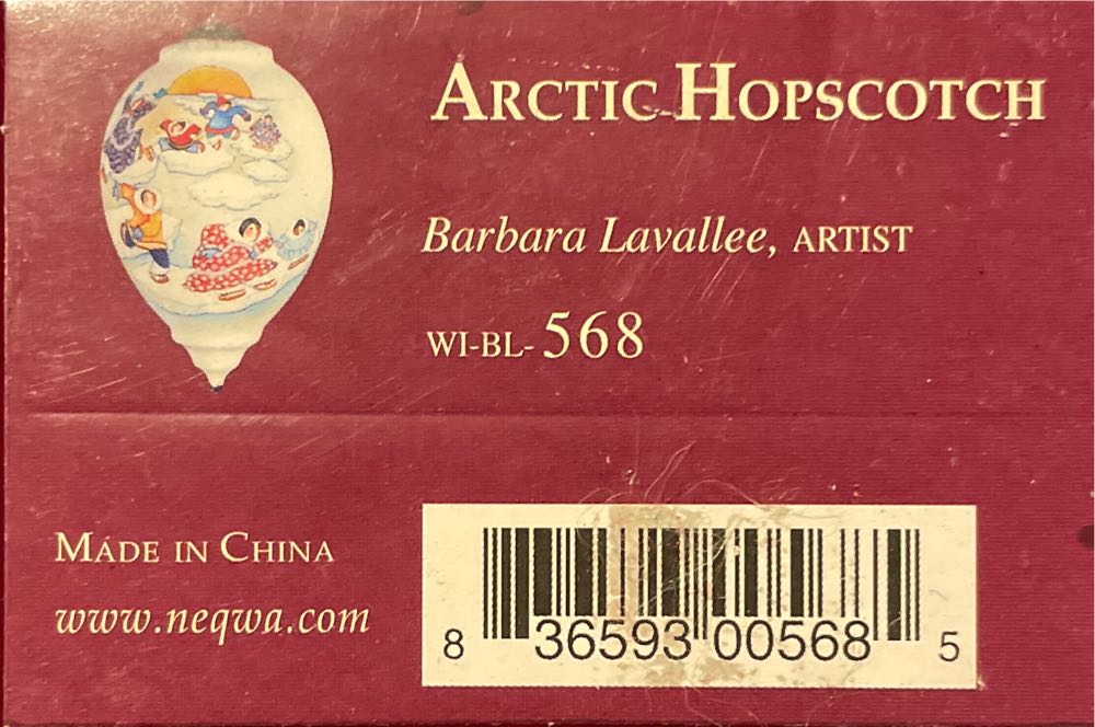 Arctic hopscotch  (Eskimo) ornament collectible [Barcode 836593005685] - Main Image 2