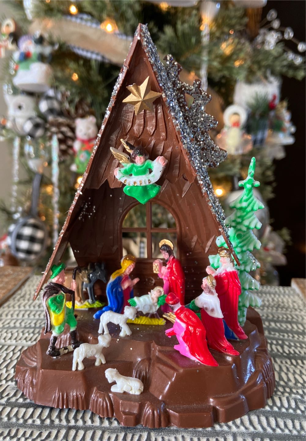 Painted Fabric Gingerbread Man