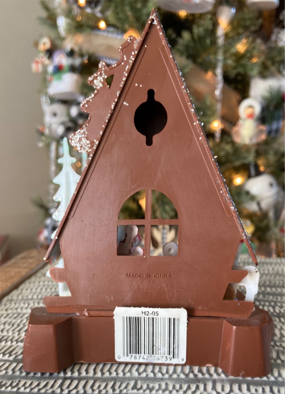 Christmas Nativity. Vintage. Plastic.  ornament collectible - Main Image 3