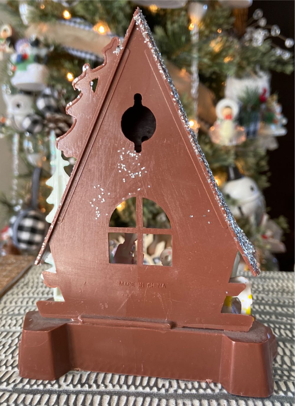 Christmas Nativity. Vintage. Plastic.  ornament collectible - Main Image 3