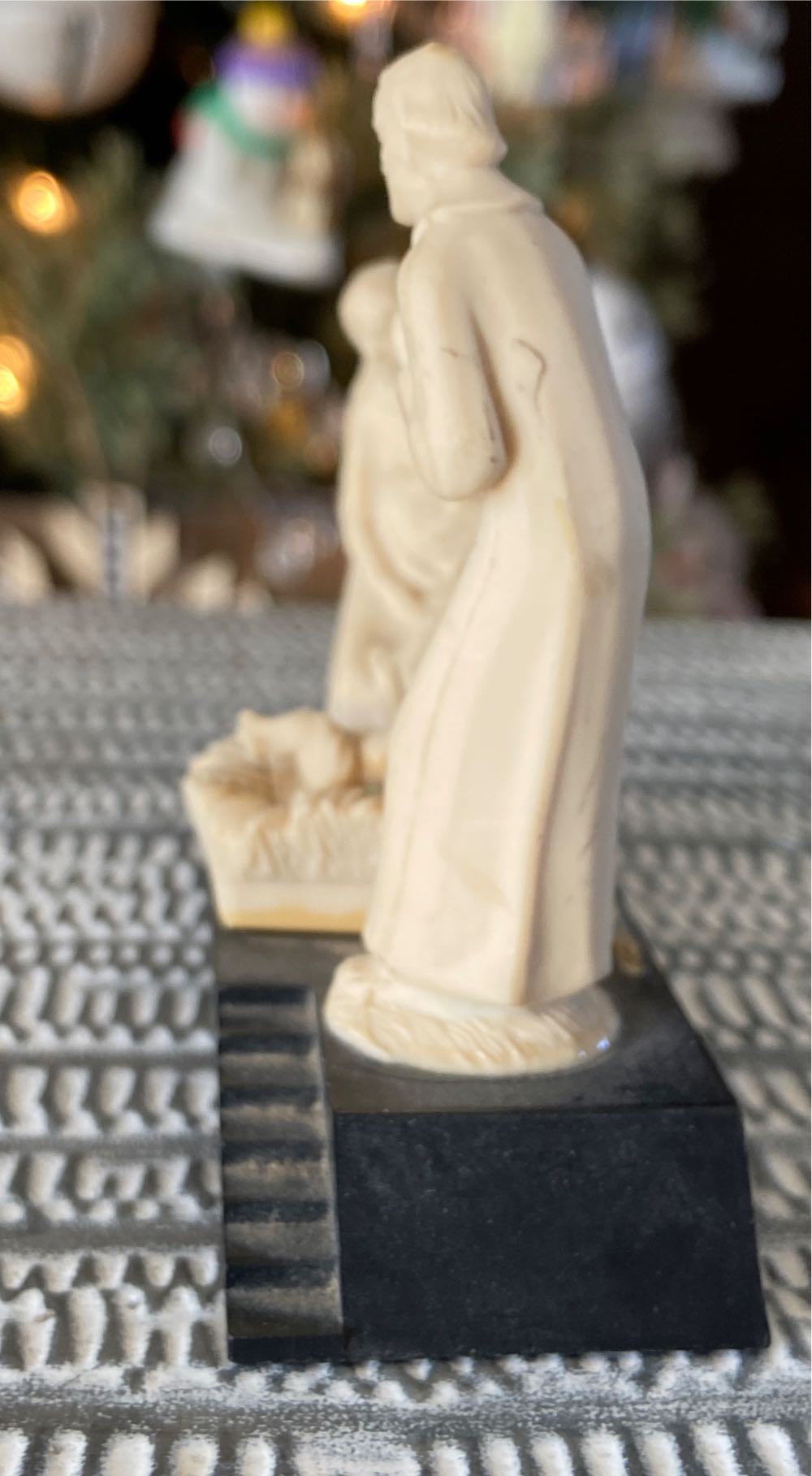 Christmas Nativity. Plastic. Holy Family.  ornament collectible - Main Image 2