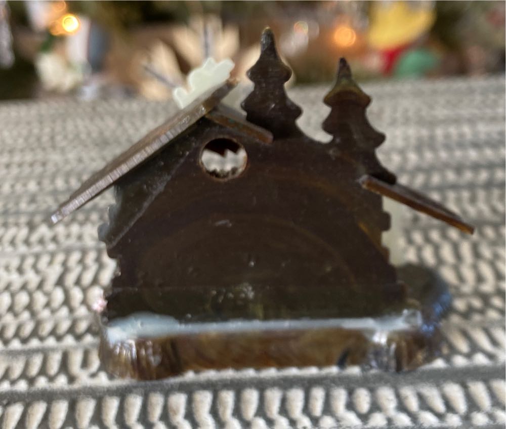 Christmas Nativity. Vintage. Plastic.  ornament collectible - Main Image 3