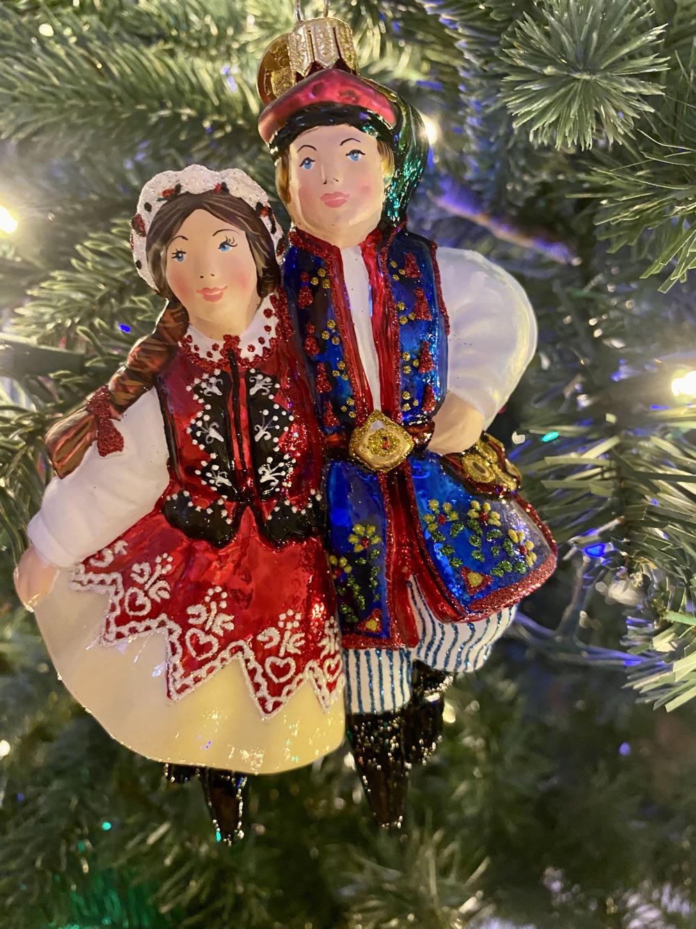 Eastern Cracow Couple / Para Krakowska Wschodnia  ornament collectible - Main Image 3