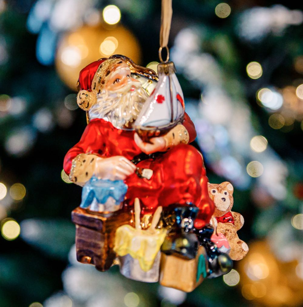 Mikołaj Z Żaglówką - Kolekcja Wiktoriańska ornament collectible - Main Image 2