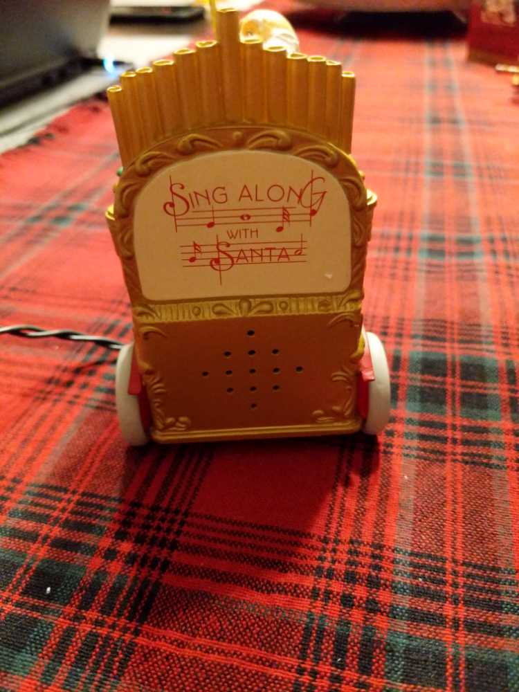 Santa’s sing along  ornament collectible - Main Image 3