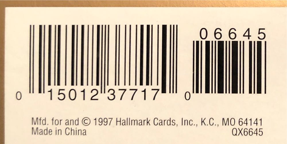 Book Of The Year Keepsake  ornament collectible [Barcode 015012377170] - Main Image 2