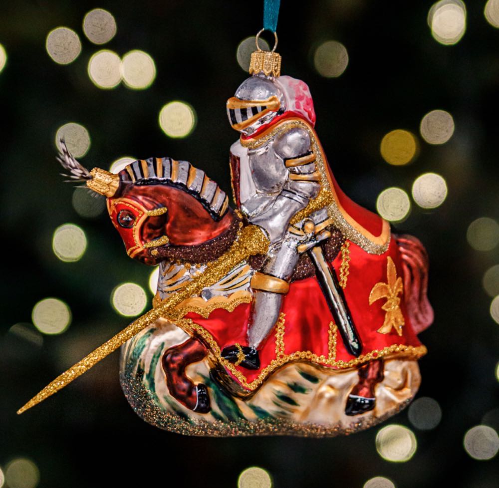 Knight On A Horse (blue) / Rycerz Na Koniu (niebieski)  ornament collectible - Main Image 4