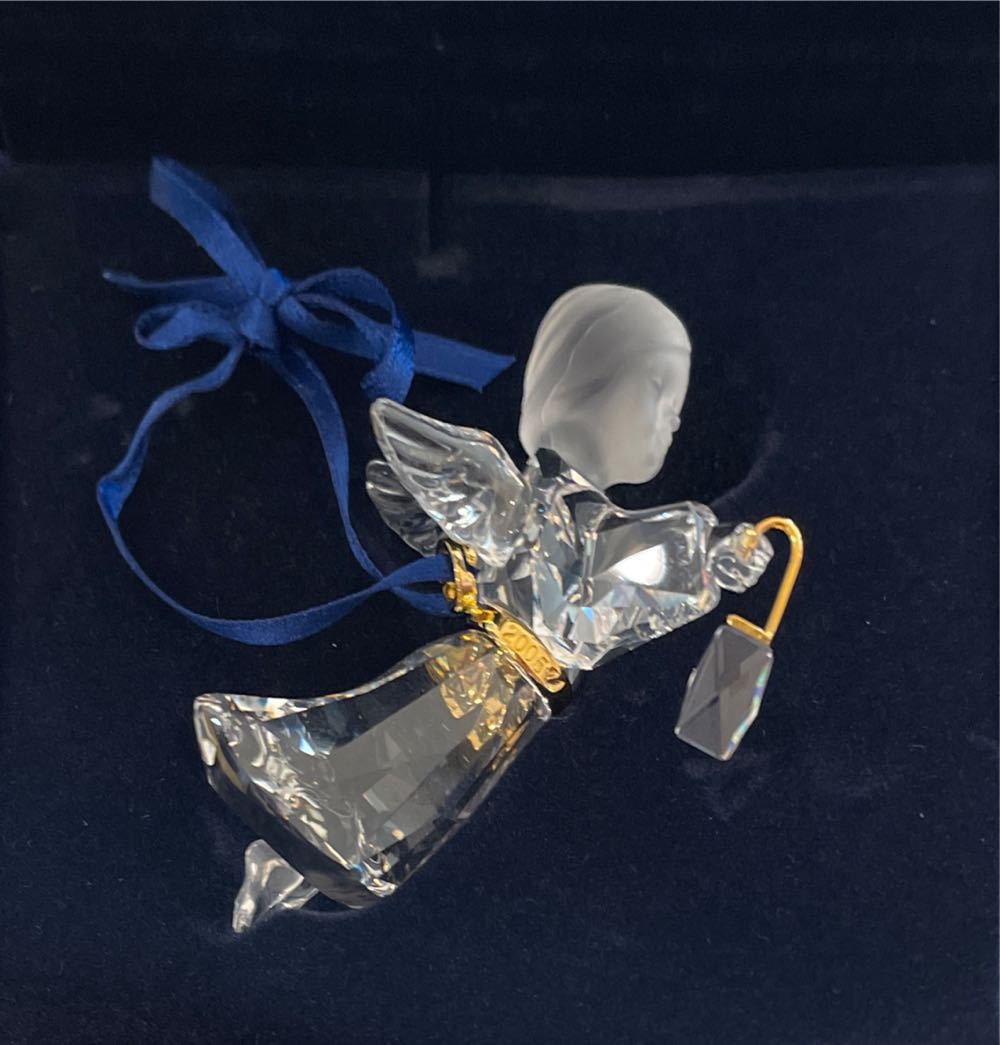 Feather Tree - Long Bell - Red With Gold Stripes